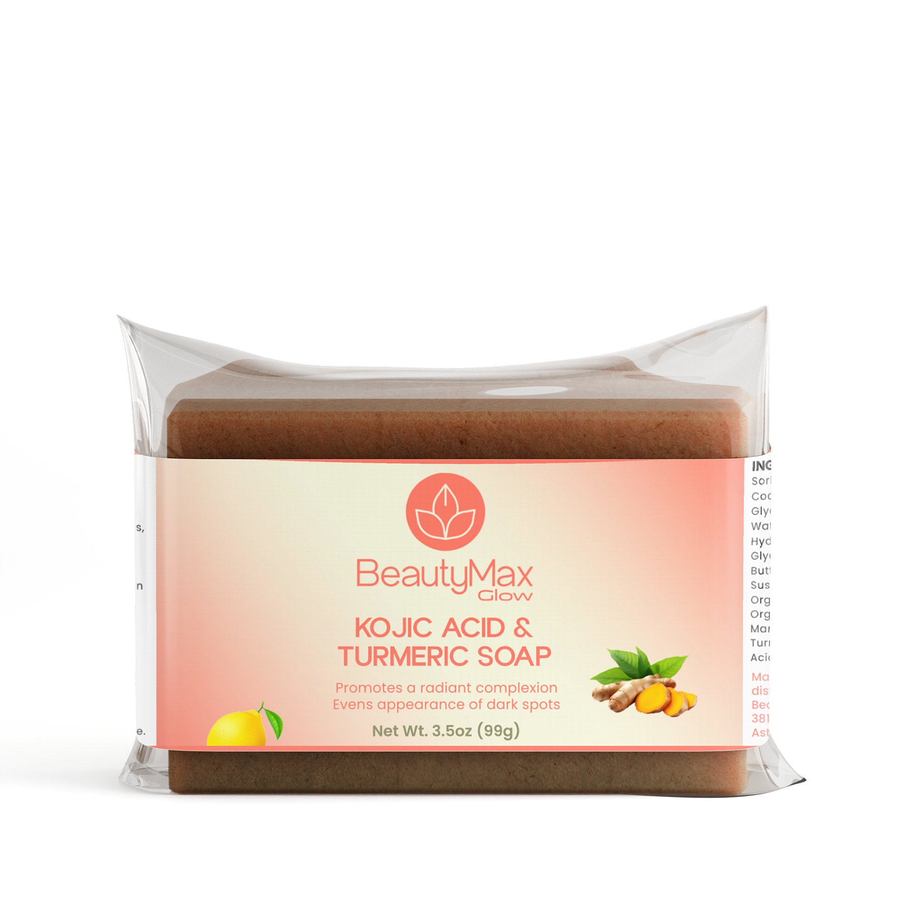 Kojic Acid & Turmeric Soap
